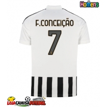 Camisa de Futebol Juventus Francisco Conceicao #7 Equipamento Principal 2026-27 Manga Curta